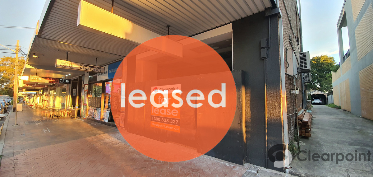  PRIME SHOP FRONT in Busy Local Shopping Strip