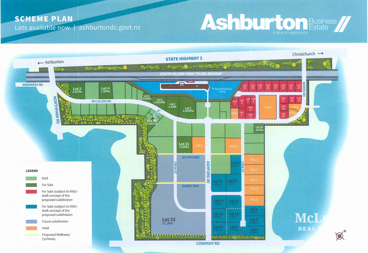 | Ashburton Business Estate – 3389m2