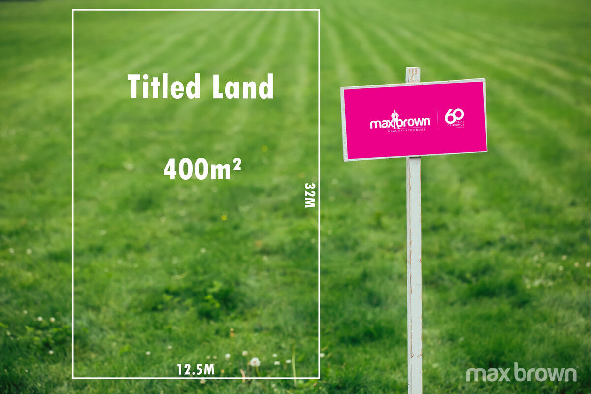 TITLED BLOCK READY FOR YOUR DREAM HOME Max Brown Real Estate Group