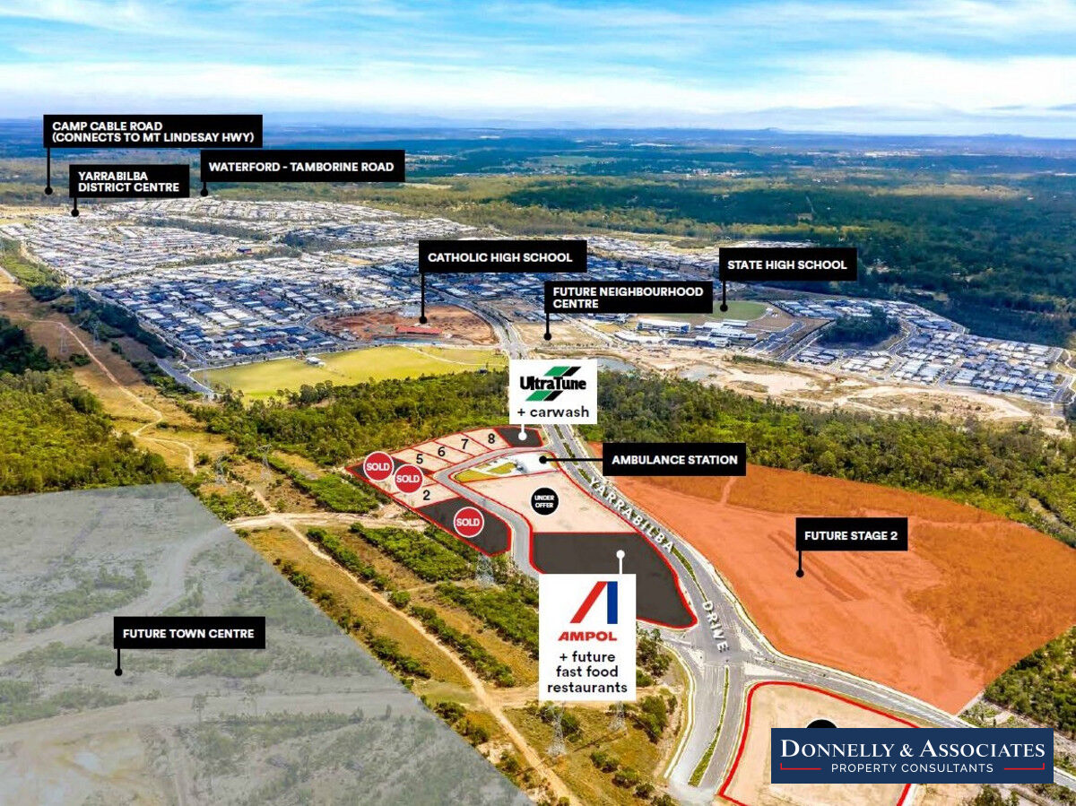 LAND FOR SALE 1,800sqm Mixed Use Business Site in Yarrabilba